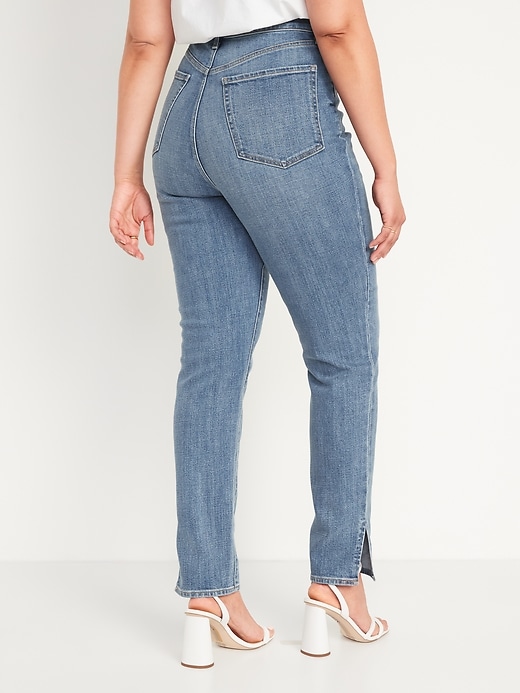 Image number 6 showing, Higher High-Waisted OG Straight Ankle Jeans
