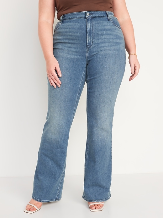 Image number 7 showing, High-Waisted Wow Flare Jeans for Women