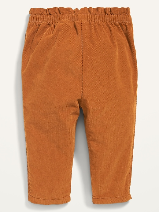 View large product image 2 of 2. Tapered Workwear Corduroy Pull-On Pants for Baby