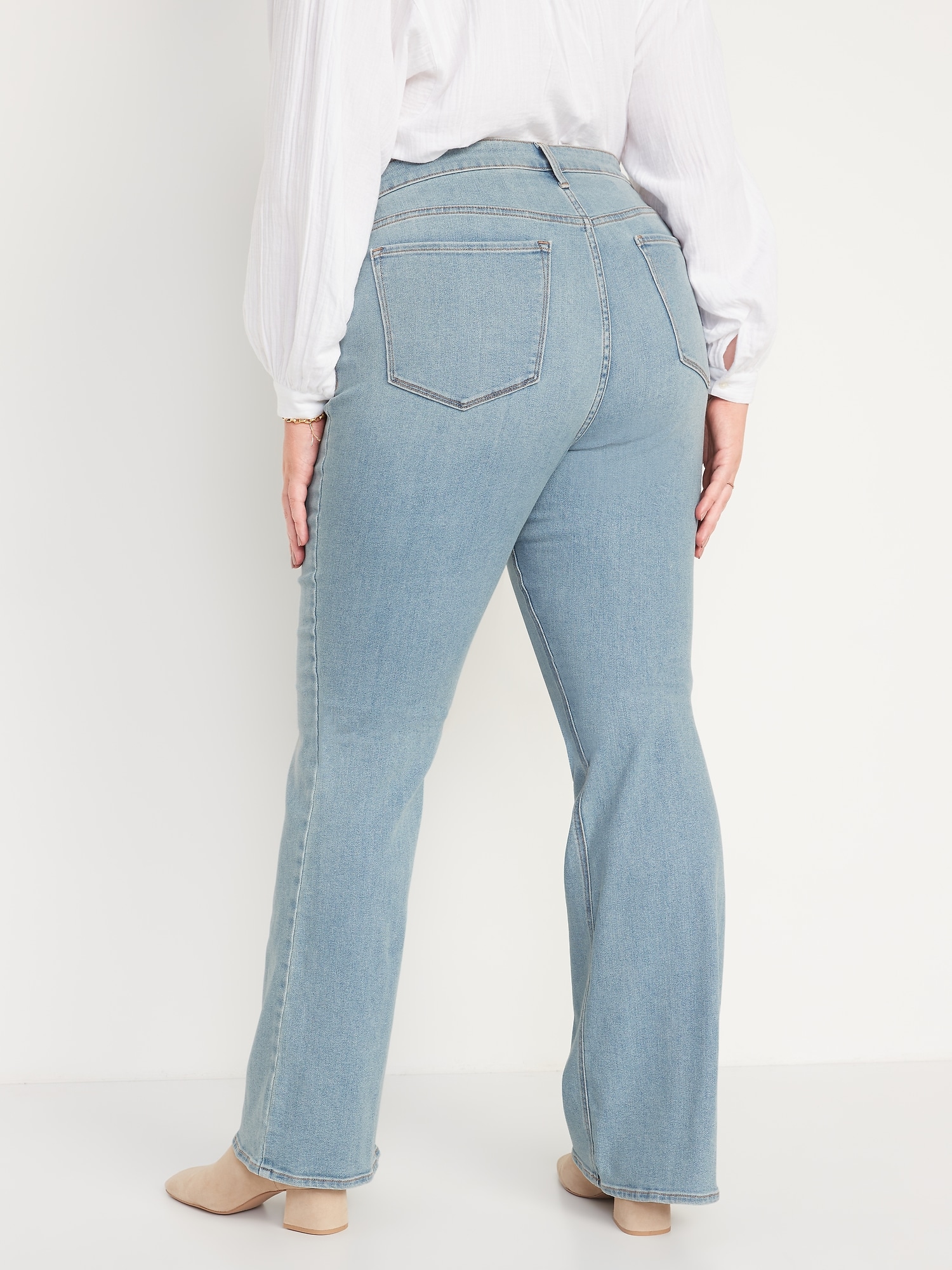 High-Waisted Wow Flare Jeans for Women, Old Navy