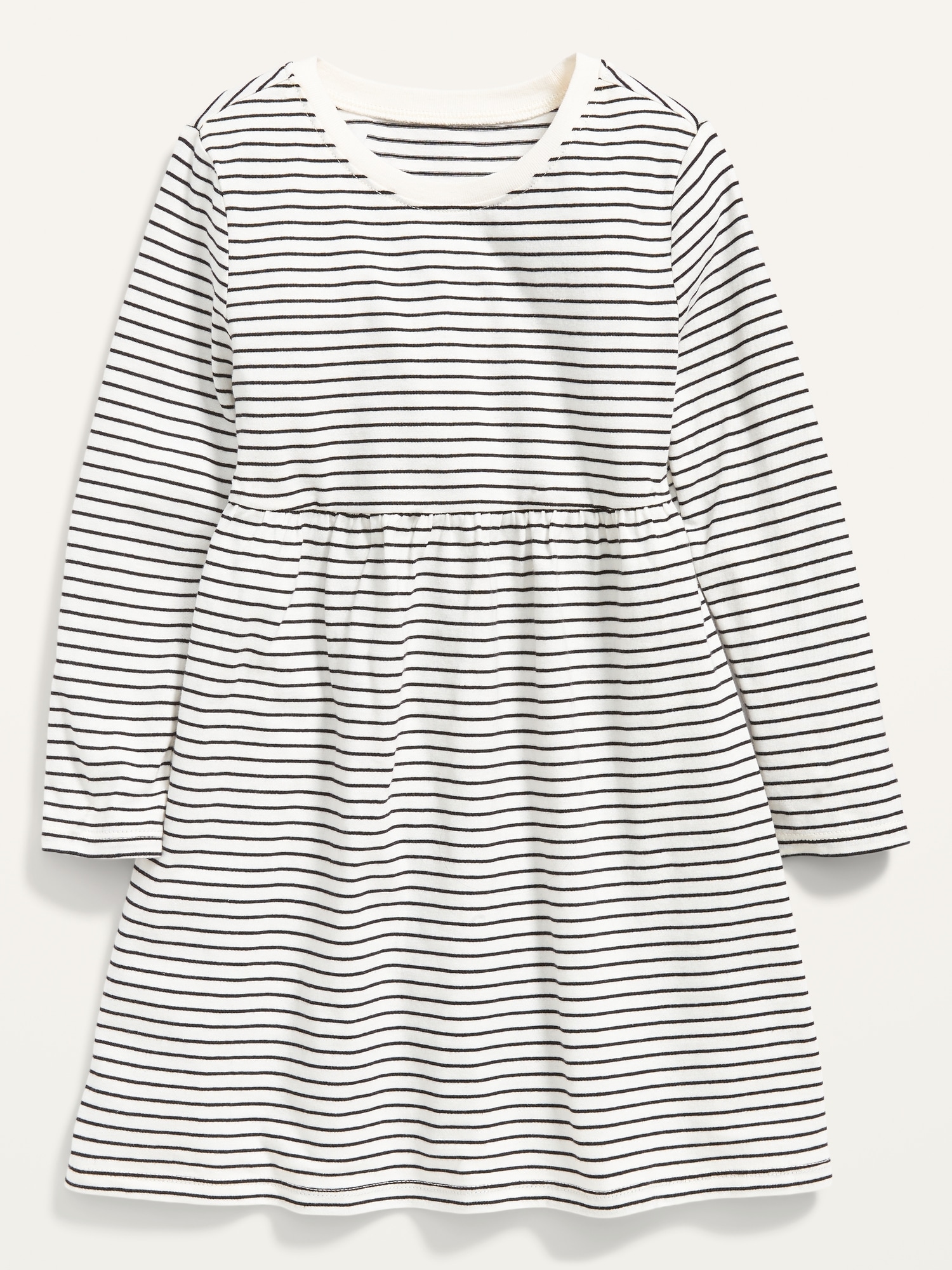 Fit & Flare Printed Jersey Dress for Toddler Girls