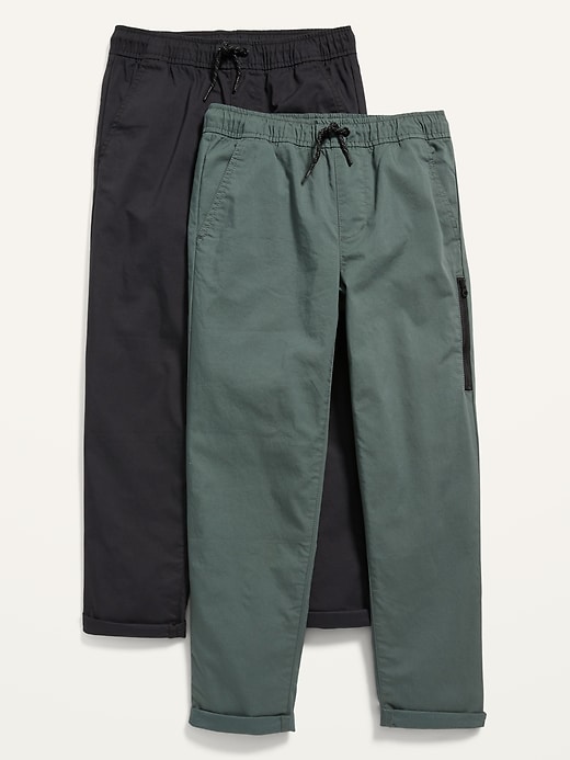 View large product image 1 of 1. Built-In Flex Tapered Tech Chino Pants 2-Pack for Boys