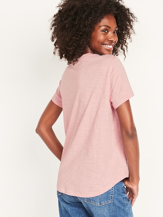 Image number 2 showing, EveryWear Slub-Knit T-Shirt for Women