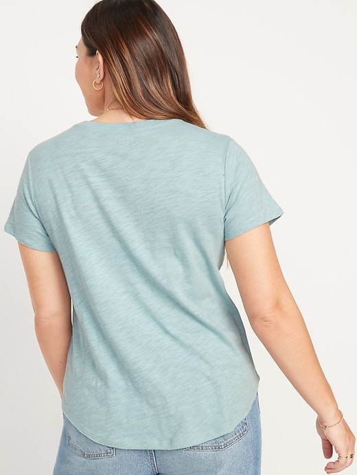 Image number 6 showing, EveryWear Slub-Knit T-Shirt for Women