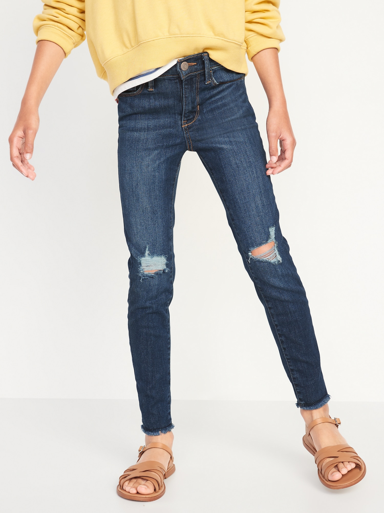 Jeans mujer super skinny rockstar jeggings Old Navy