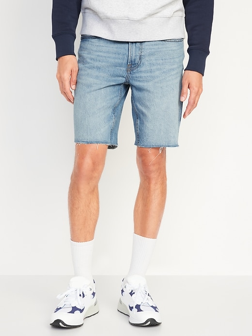View large product image 1 of 3. Original Taper Built-In Flex Cut-Off Jean Shorts -- 9-inch inseam