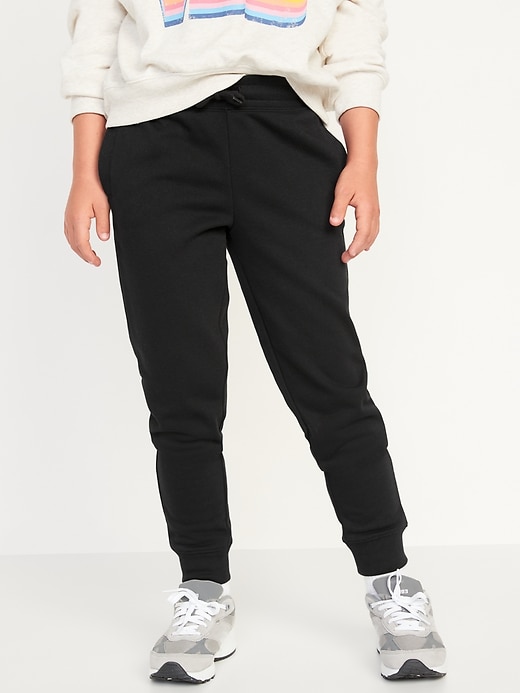 View large product image 1 of 4. High-Waisted French Terry Jogger Sweatpants for Girls