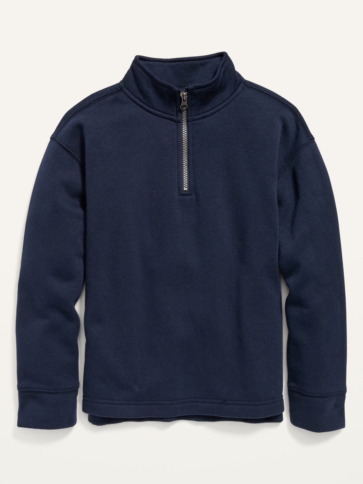 Long-Sleeve Gender-Neutral Quarter-Zip Sweatshirt for Kids | Old Navy