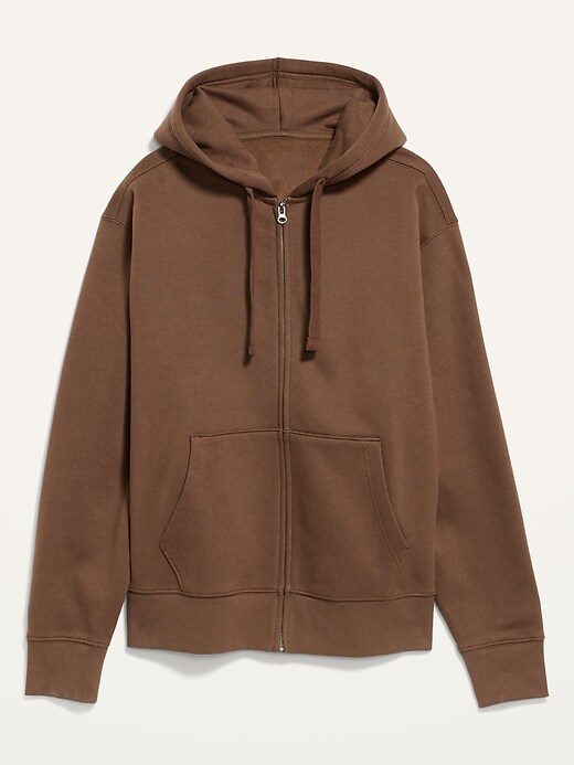 Image number 4 showing, Oversized Gender-Neutral Zip-Front Hoodie for Adults