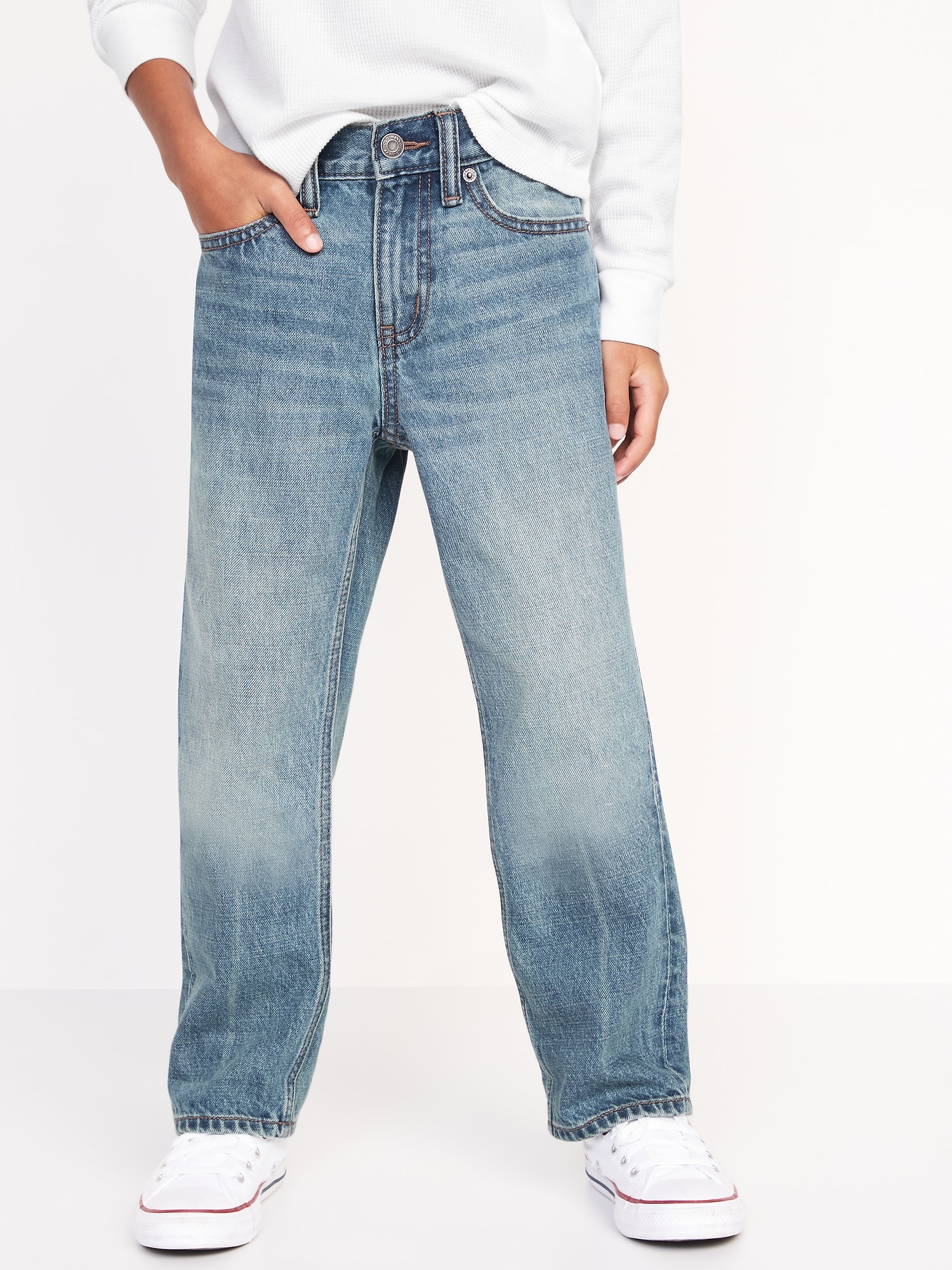 Original Loose Non-Stretch Jeans for Boys | Old Navy