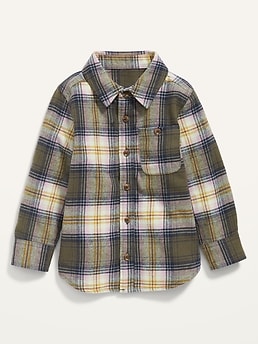 old navy girls plaid shirt