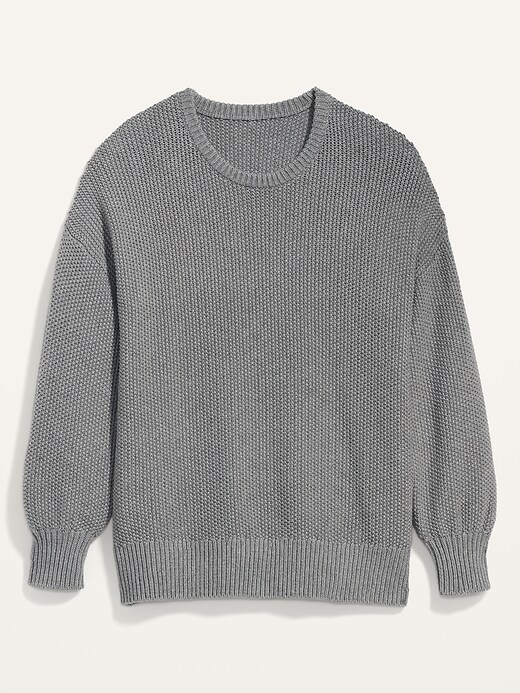 Image number 4 showing, Textured-Knit Tunic Sweater for Women