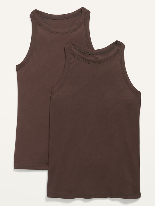 Image number 4 showing, UltraLite Rib-Knit Tank Top 2-Pack for Women