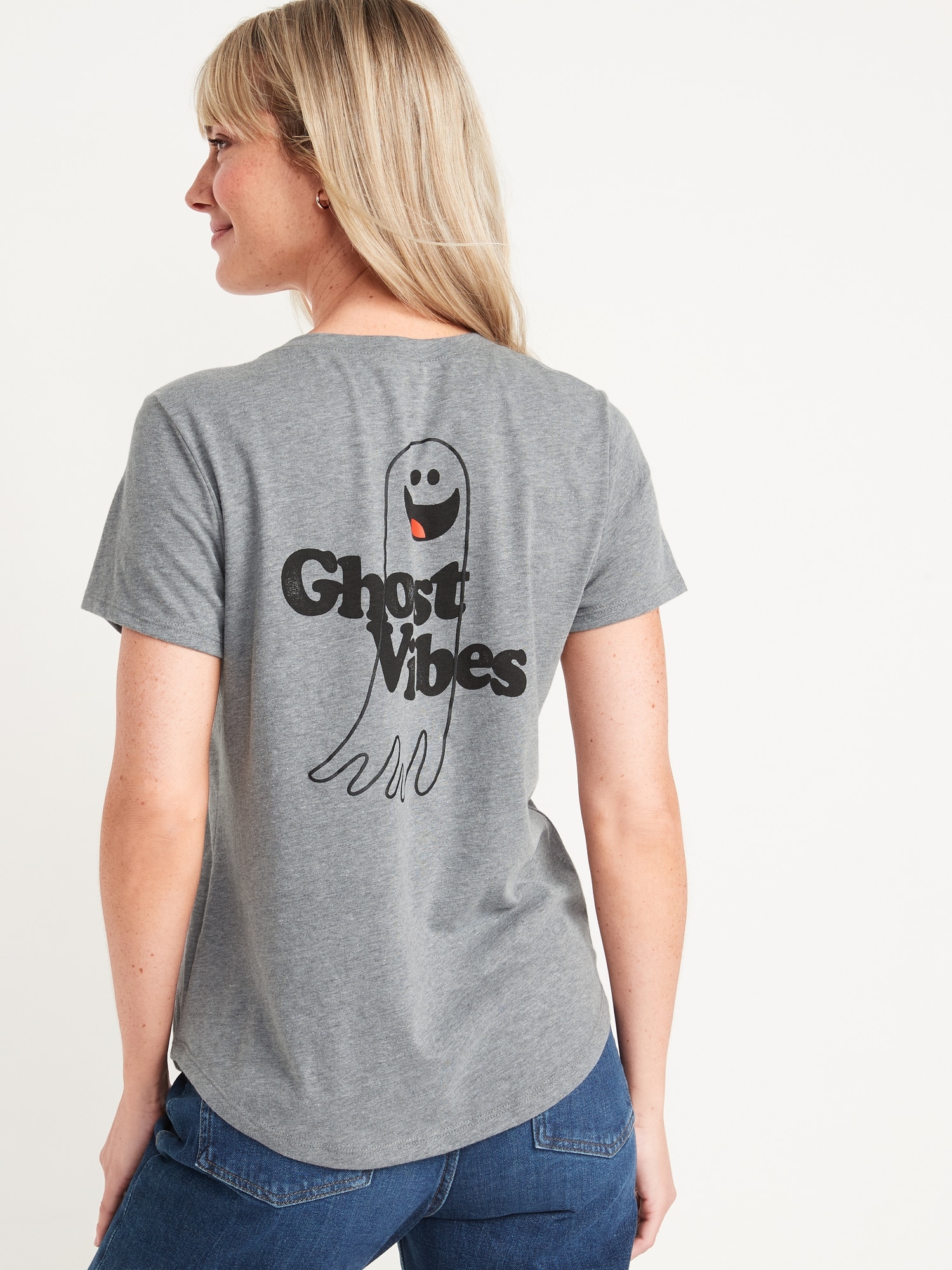 old navy boo shirt