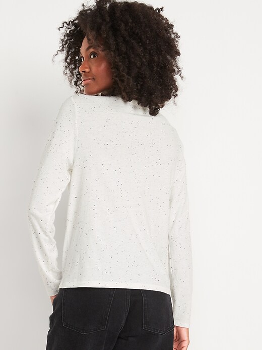 Image number 2 showing, EveryWear Speckled Long-Sleeve T-Shirt