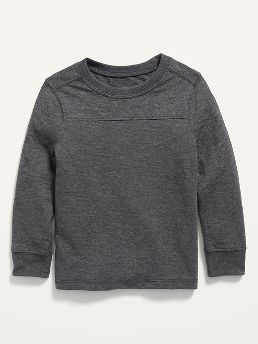 Old Navy - Long-Sleeve Slub-Knit T-Shirt for Toddler Boys