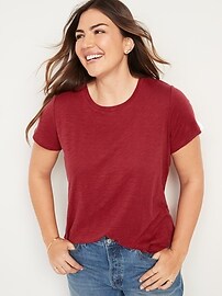 EveryWear Slub-Knit T-Shirt for Women