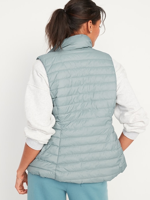 Image number 2 showing, Water-Resistant Narrow-Channel Puffer Vest