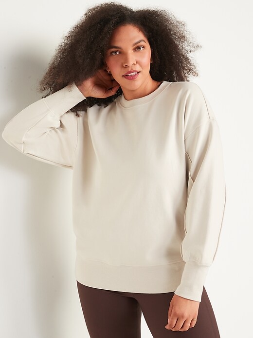 Image number 5 showing, Dynamic Fleece Tunic Sweatshirt