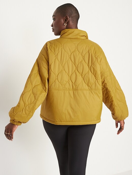 Image number 6 showing, Packable Oversized Water-Resistant Quilted Jacket