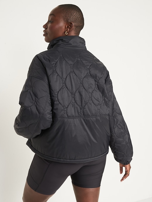 Image number 6 showing, Packable Oversized Water-Resistant Quilted Jacket