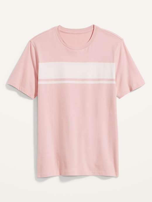 Image number 4 showing, Soft-Washed Center-Stripe T-Shirt