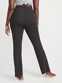 old navy high waisted slim boot cut yoga pants