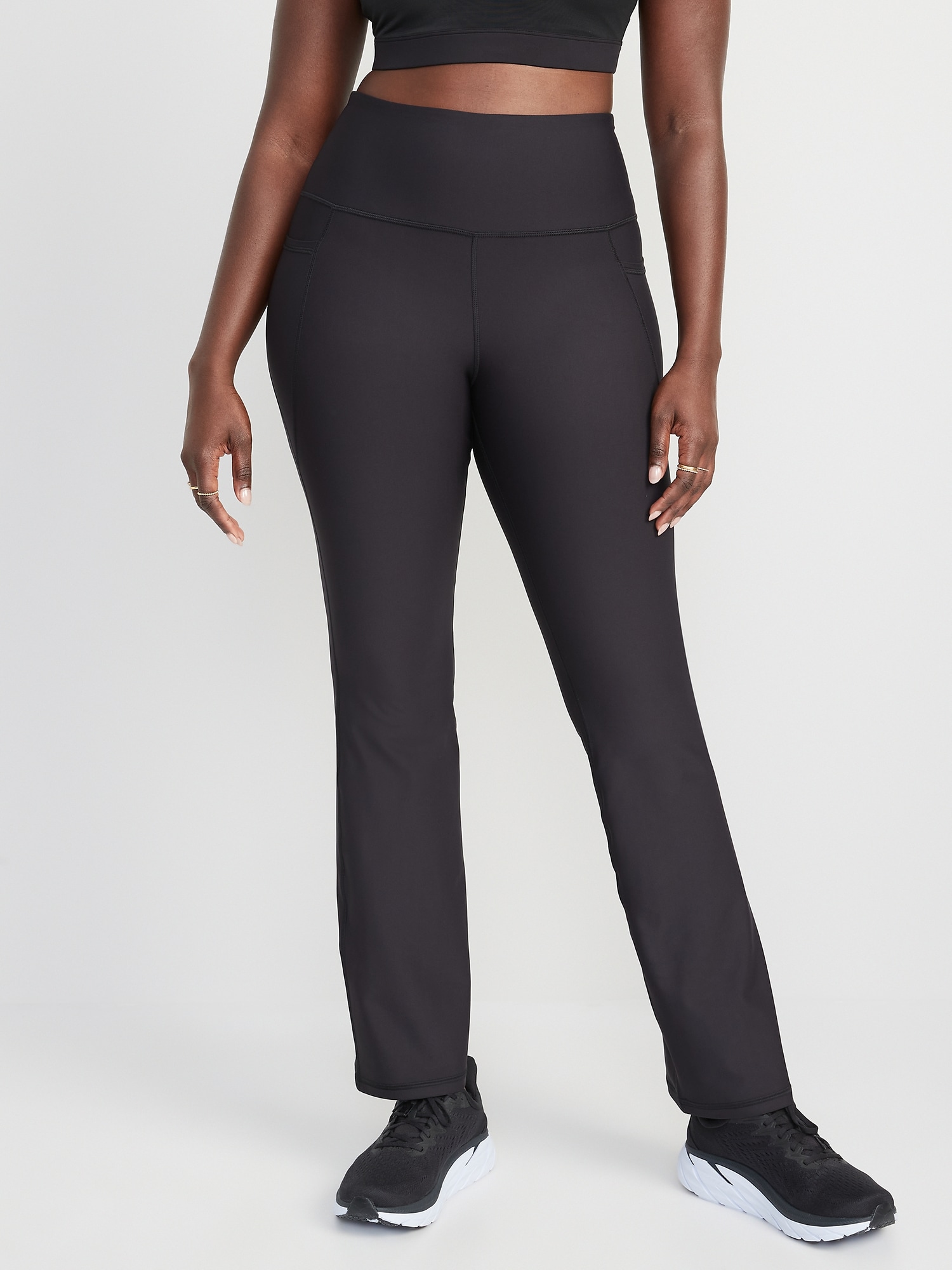 High-Waisted PowerSoft Slim Flare Pants for Women | Old Navy