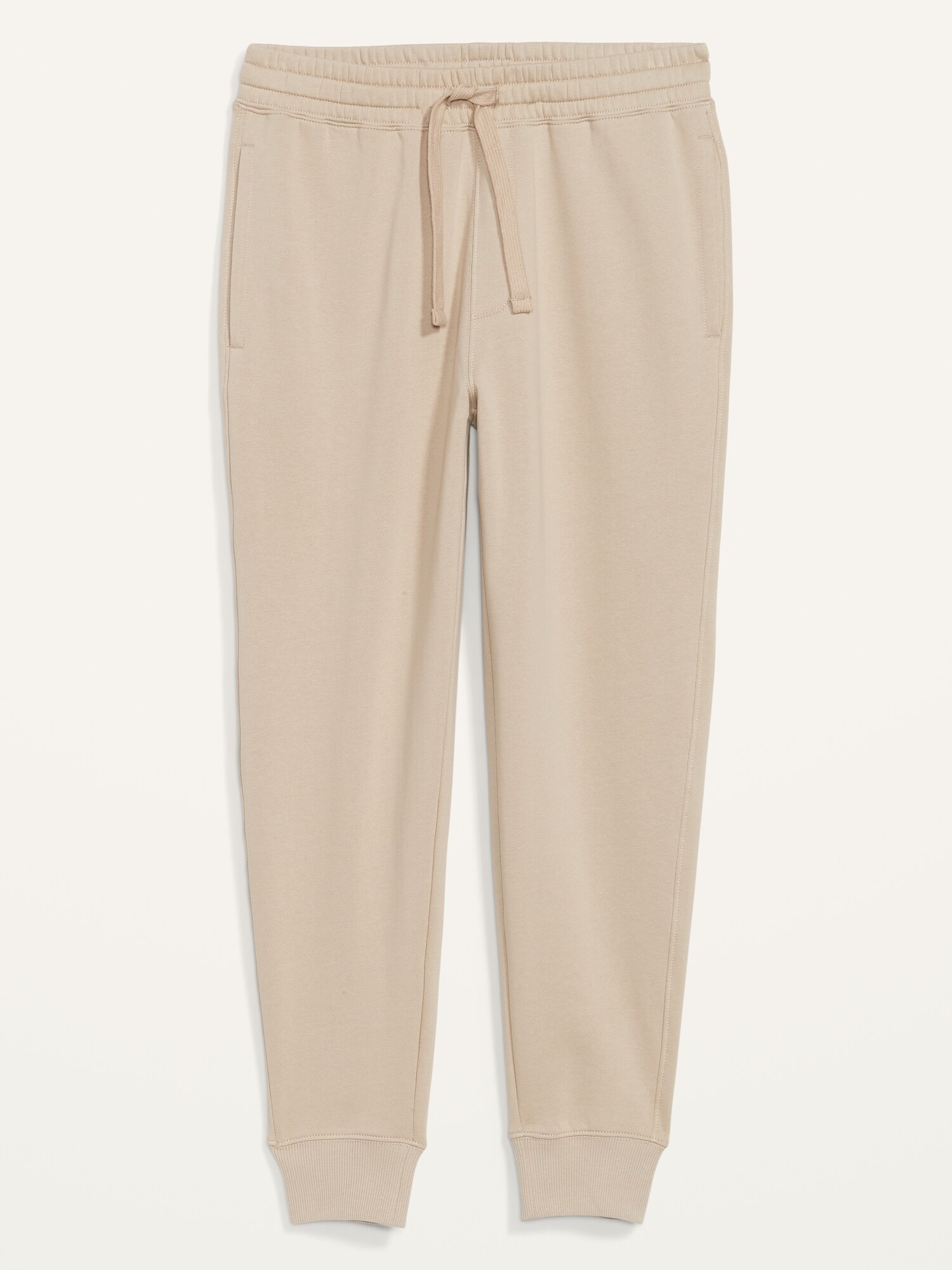 Мужские брюки Old Navy Tapered Jogger Sweatpants, цвет: Серо-бежевый — фото 2
