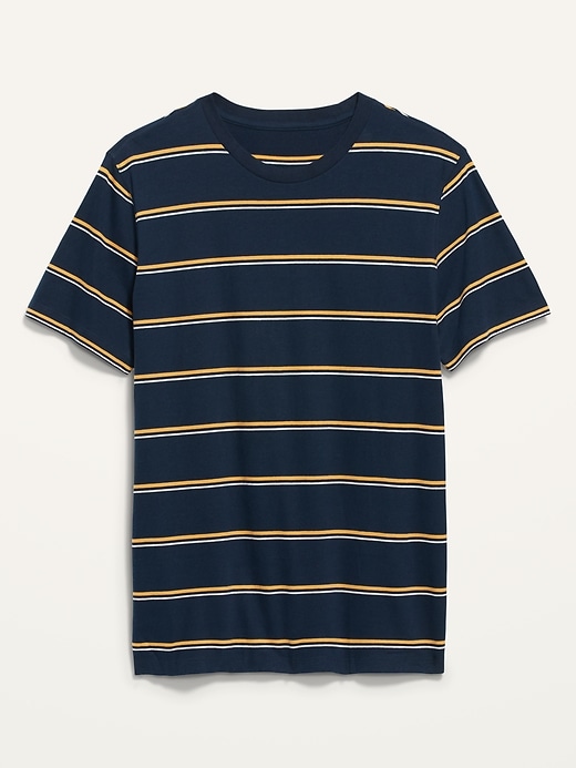 View large product image 1 of 1. Soft-Washed Thin-Stripe T-Shirt