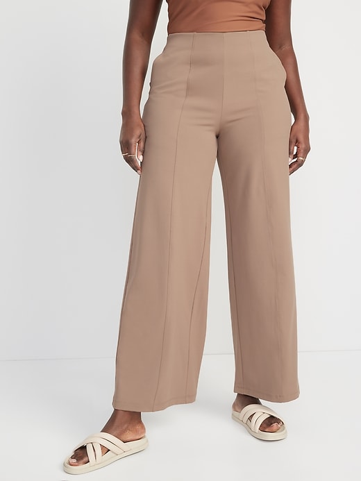 HighWaisted PowerSoft WideLeg Pants for Women Old Navy
