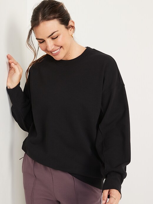 Image number 5 showing, Dynamic Fleece Tunic Sweatshirt for Women