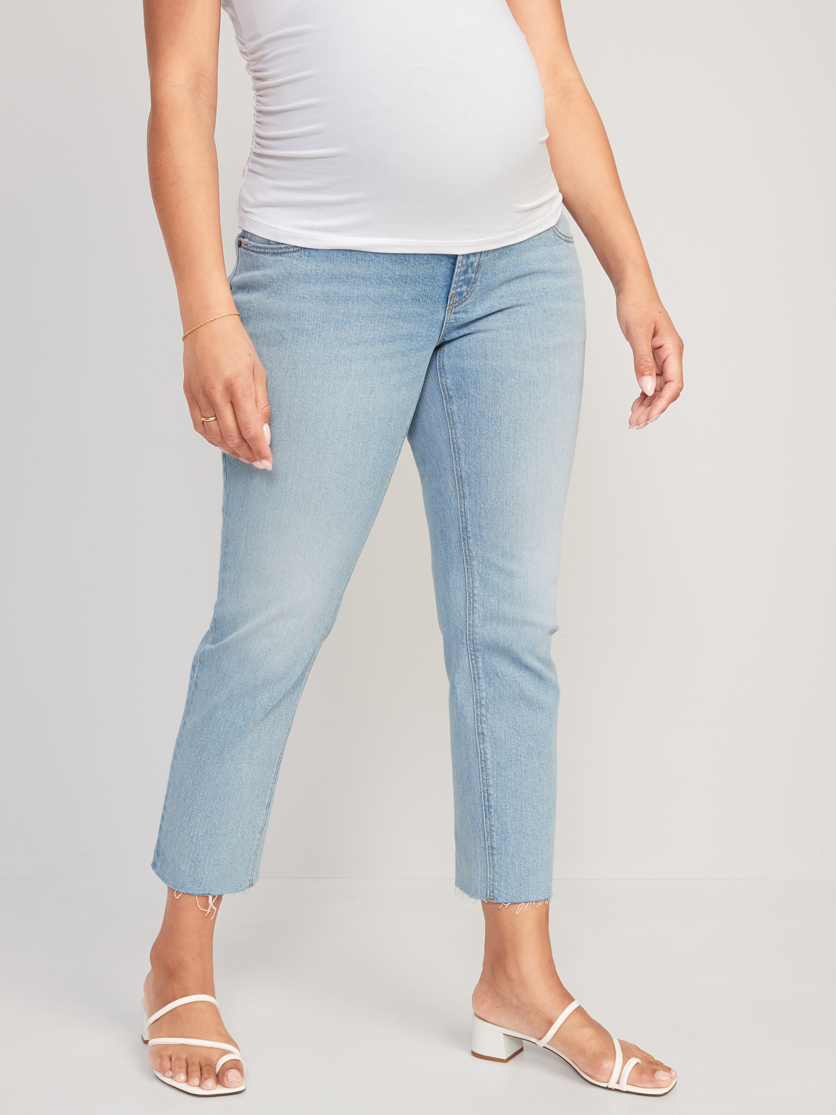 old navy maternity jeans sizing