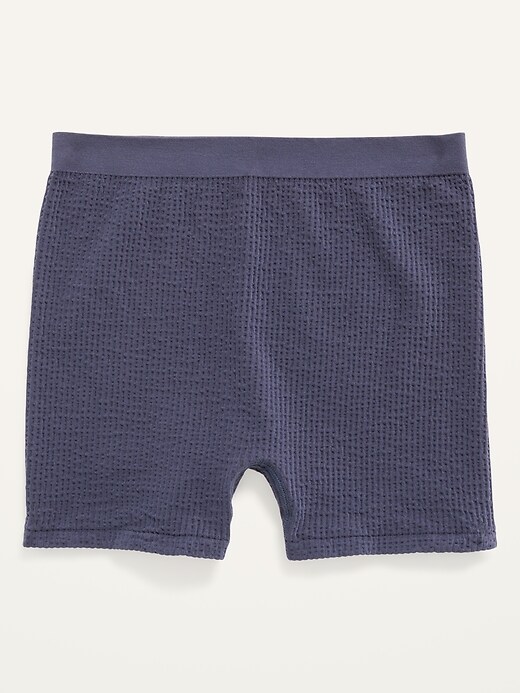 Old Navy High-Waisted Seamless Waffle-Knit Boyshort Boxer Briefs for Women -- 2-inch inseam. 3