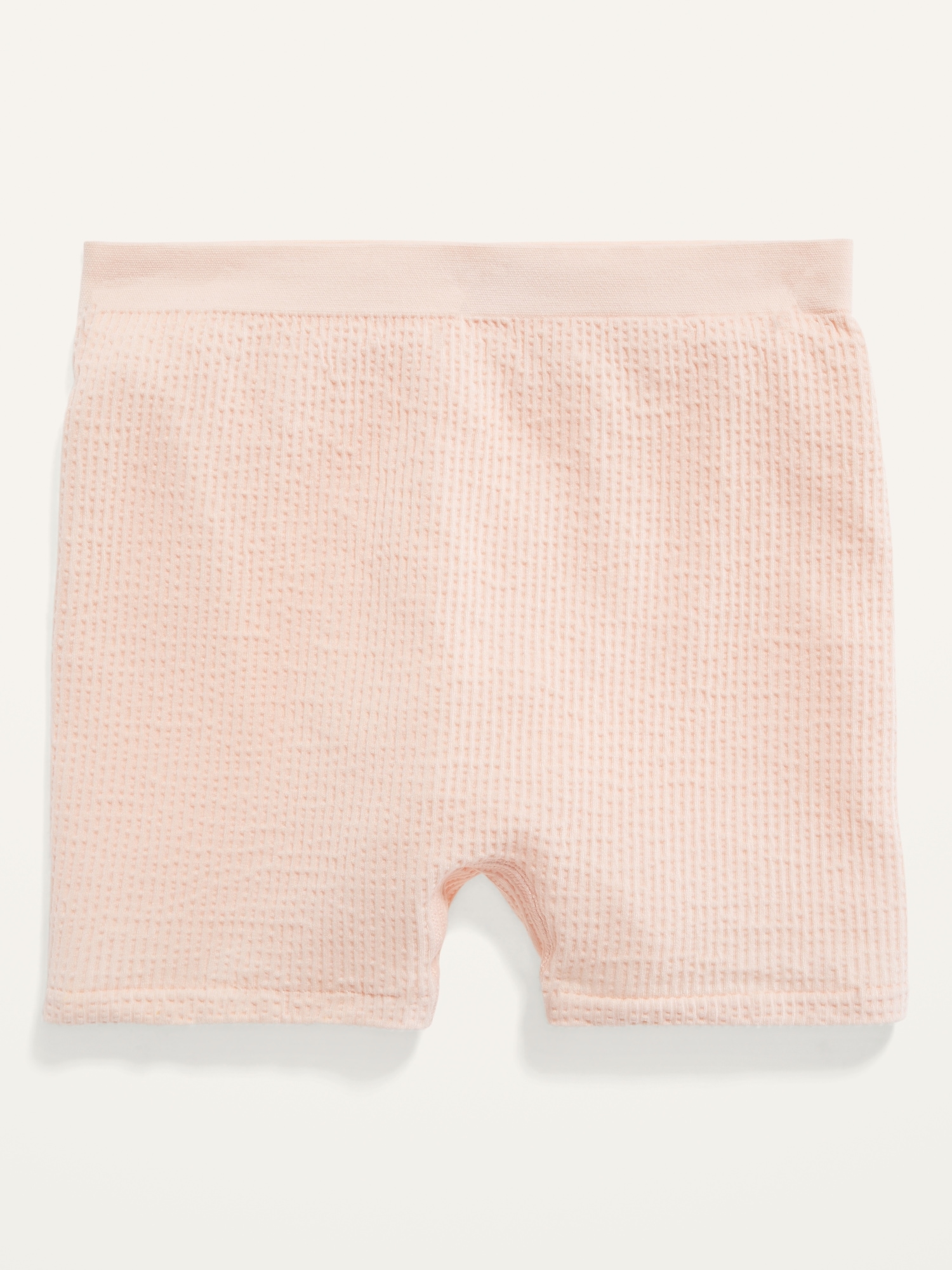Old Navy High-Waisted Seamless Waffle-Knit Boyshort Boxer Briefs for Women -- 2-inch inseam pink. 1