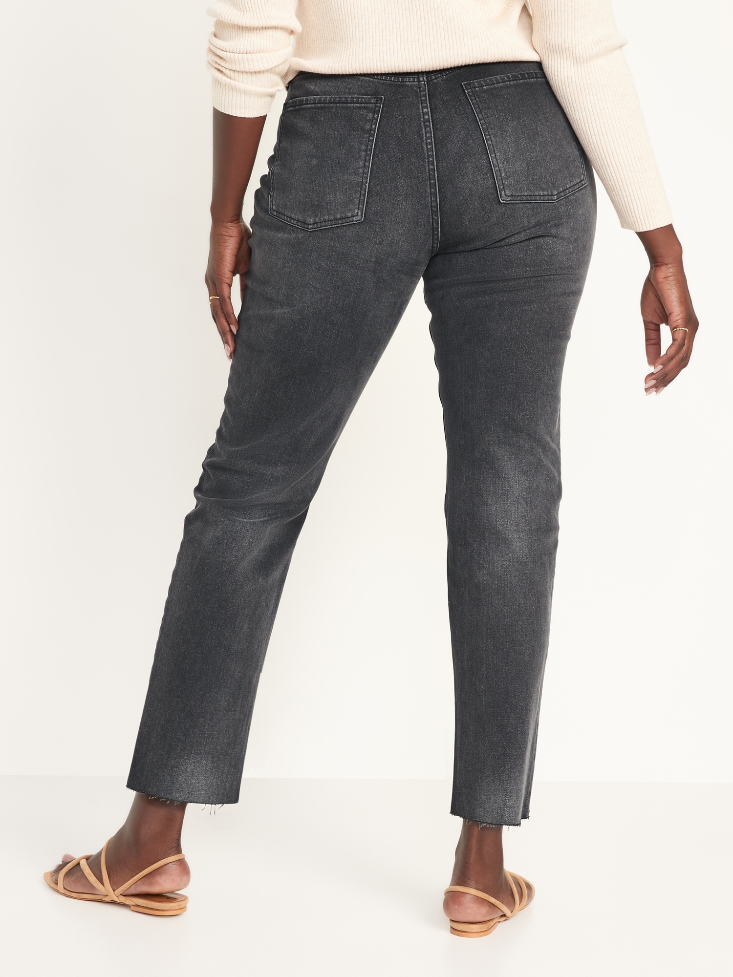 Topshop low-rise Baggy jeans in washed black