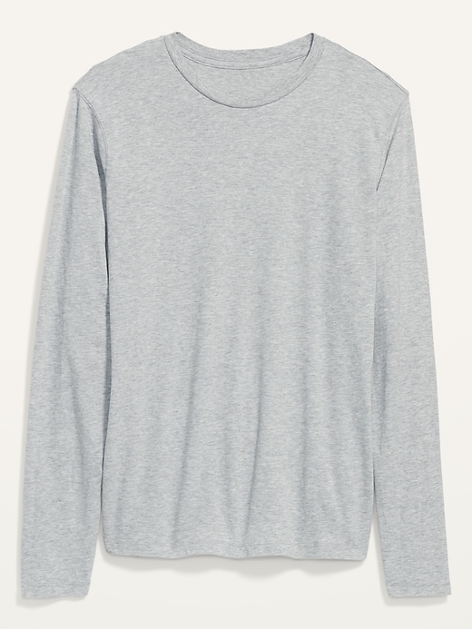 View large product image 1 of 1. Soft-Washed Crew-Neck Long-Sleeve T-Shirt