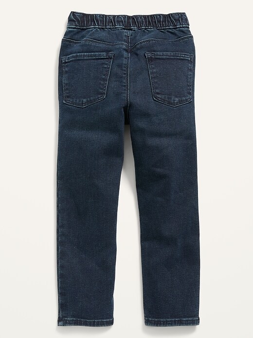 View large product image 2 of 3. Unisex 360° Stretch Pull-On Skinny Jeans for Toddler