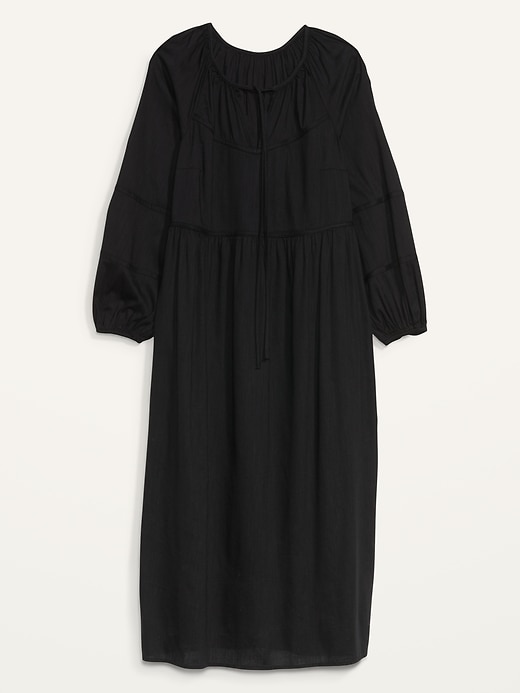 Image number 4 showing, Long-Sleeve All-Day Midi Swing Dress
