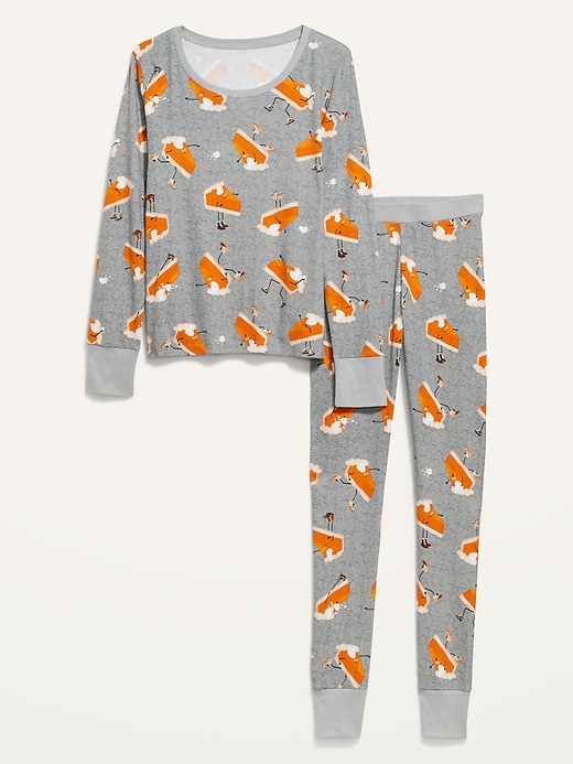 Image number 6 showing, Matching Graphic Pajama Set for Women