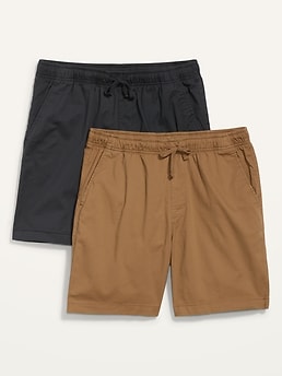 orange shorts old navy