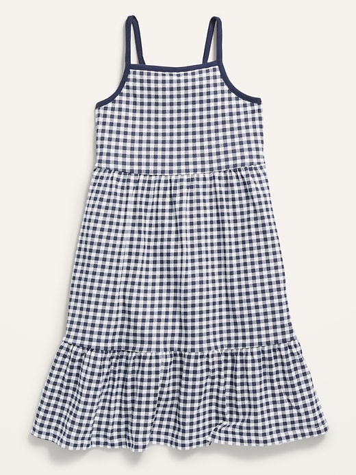 View large product image 1 of 3. Printed Jersey-Knit Fit & Flare Cami Dress for Girls