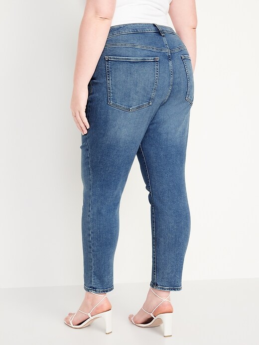 Image number 8 showing, High-Waisted O.G. Straight Ankle Jeans for Women