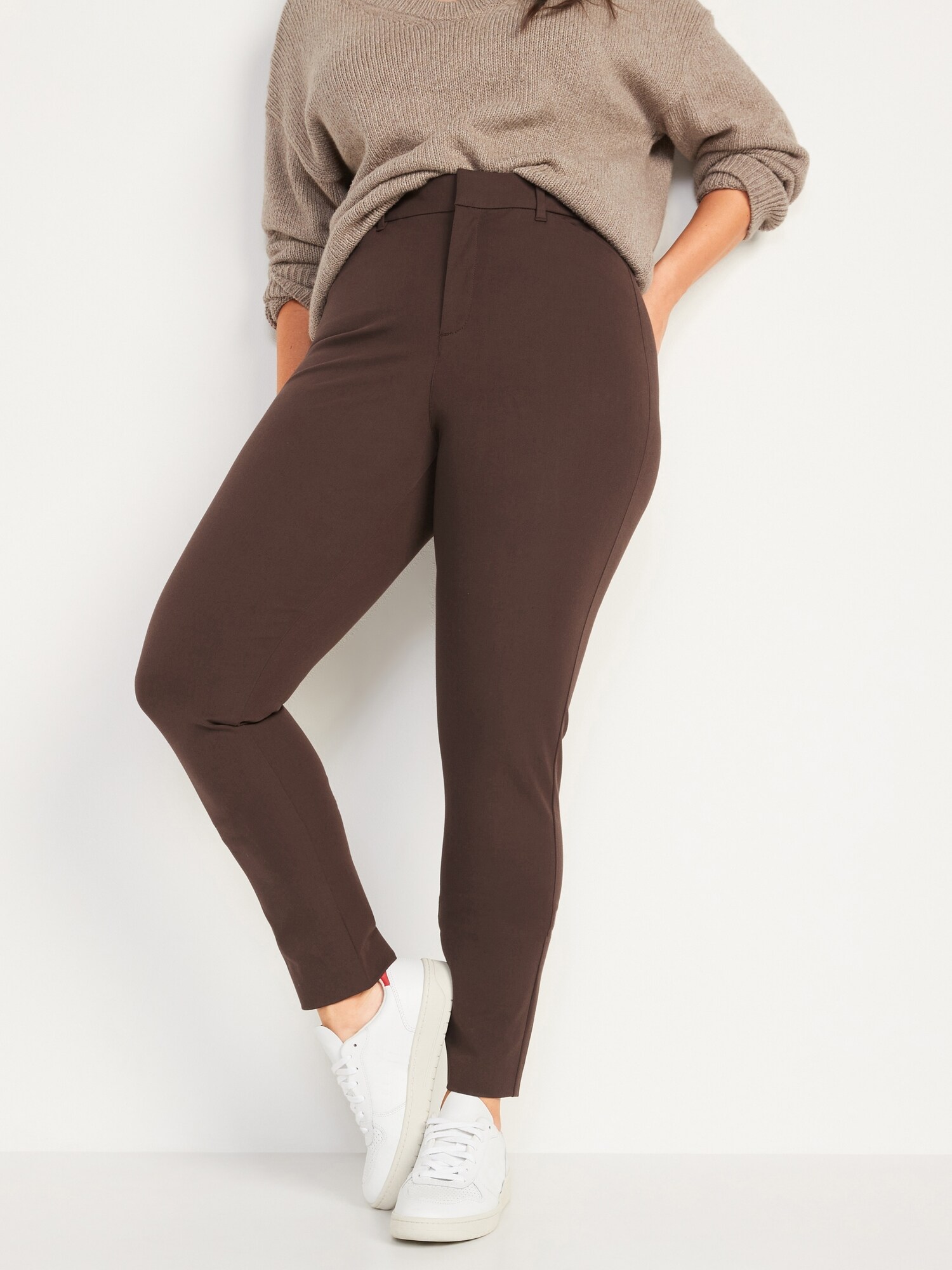 brown pixie pants