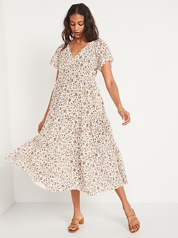 Maxi Swing Dress | Old Navy