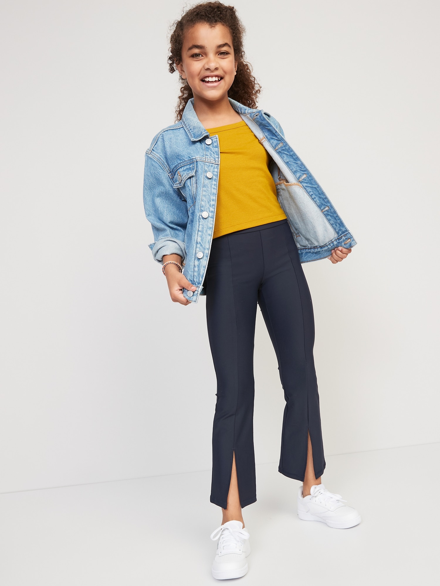 Old Navy High-Waisted PowerSoft Super-Flare Performance Leggings for Girls