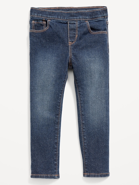 Wow Skinny Pull-On Jeans for Toddler Girls - Dark Wash