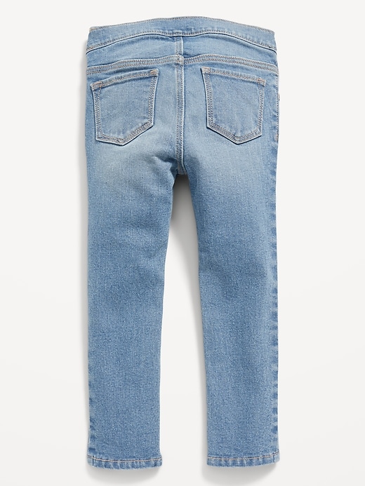 View large product image 2 of 2. Wow Skinny Pull-On Jeans for Toddler Girls