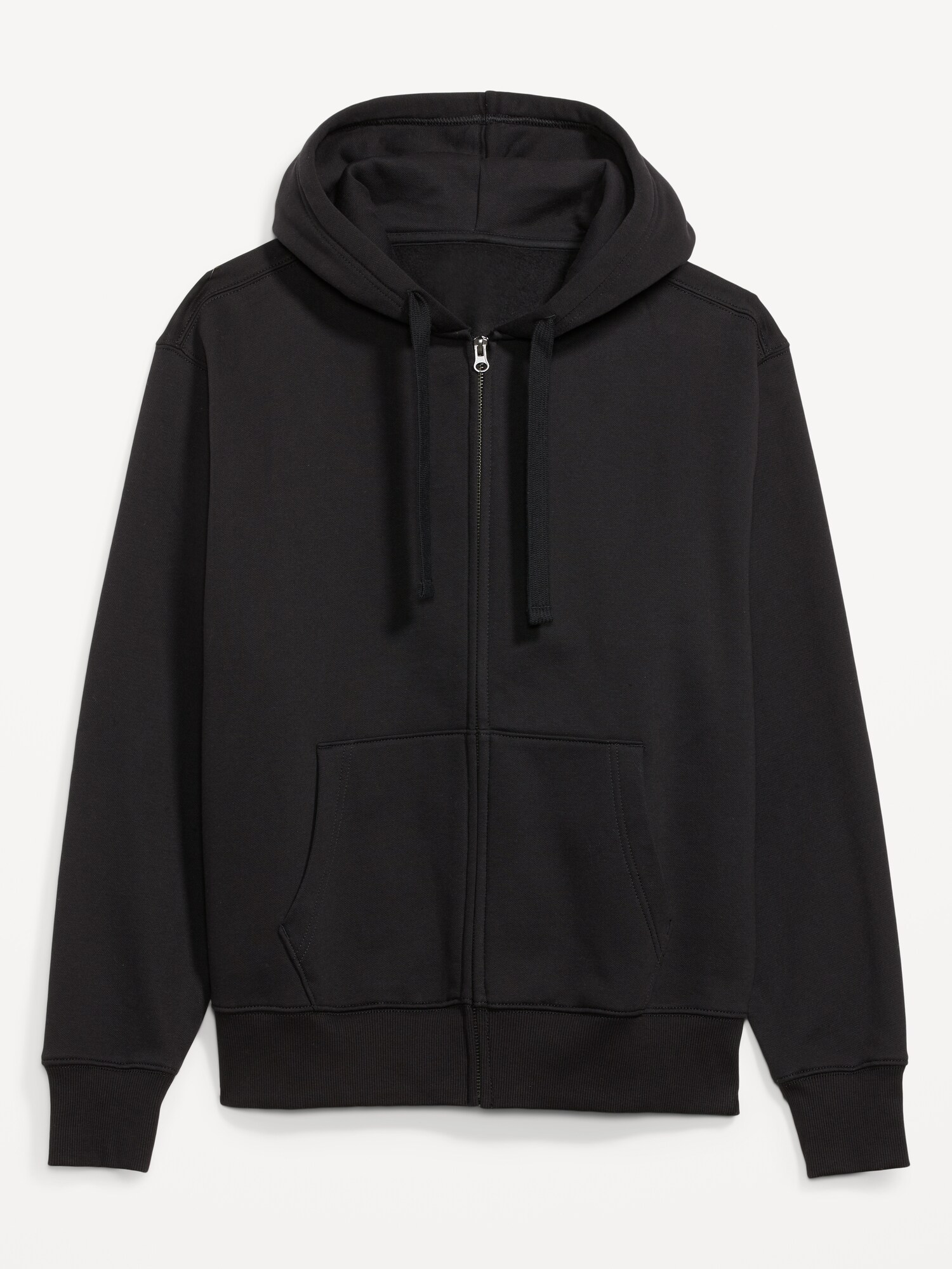 Мужское худи Old Navy Rotation Full-Zip, цвет: Чёрный — фото 4