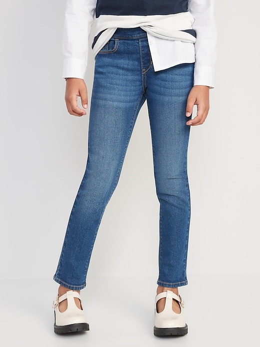 Wow Skinny Pull-On Jeans for Girls | Old Navy